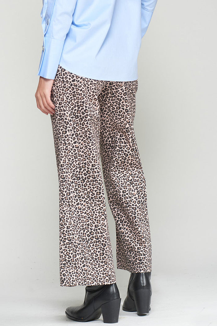 Casual Cheetah Print Pant