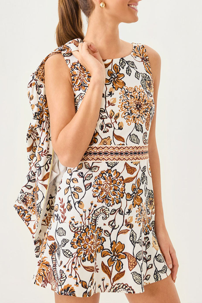 Casual Retro Printed Dress