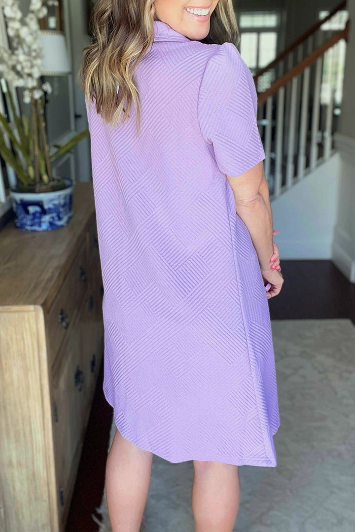 Double Take Short Sleeve Dress