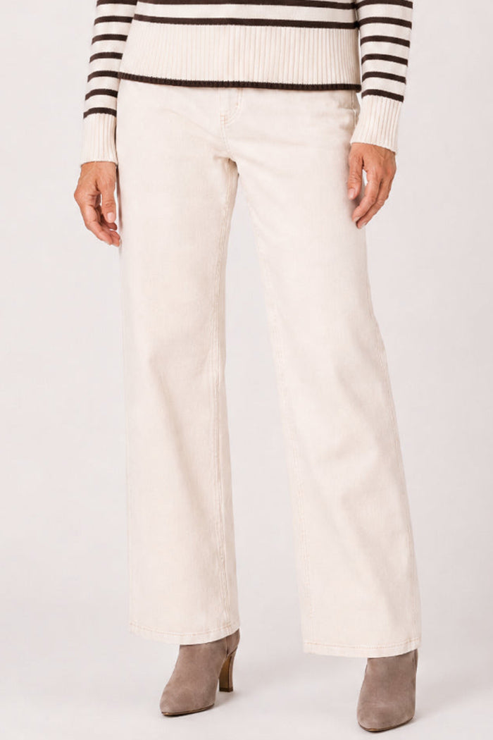 Casual Wide Leg Denim Pants