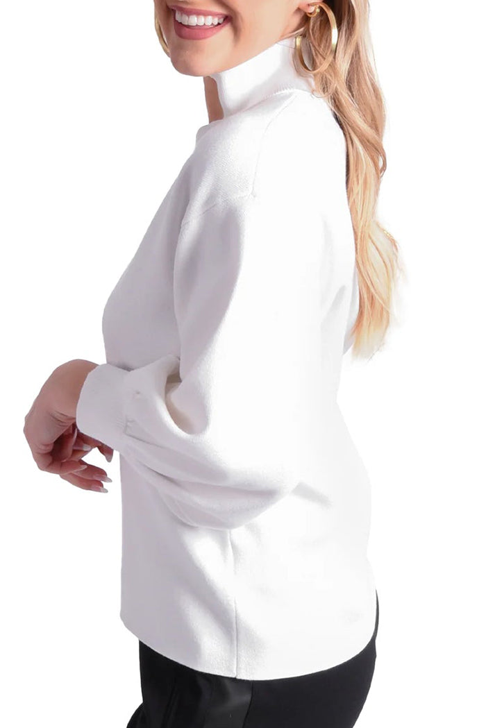 Casual Balloon Sleeve Top