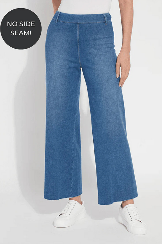 Casual Wide Leg Denim Jeans