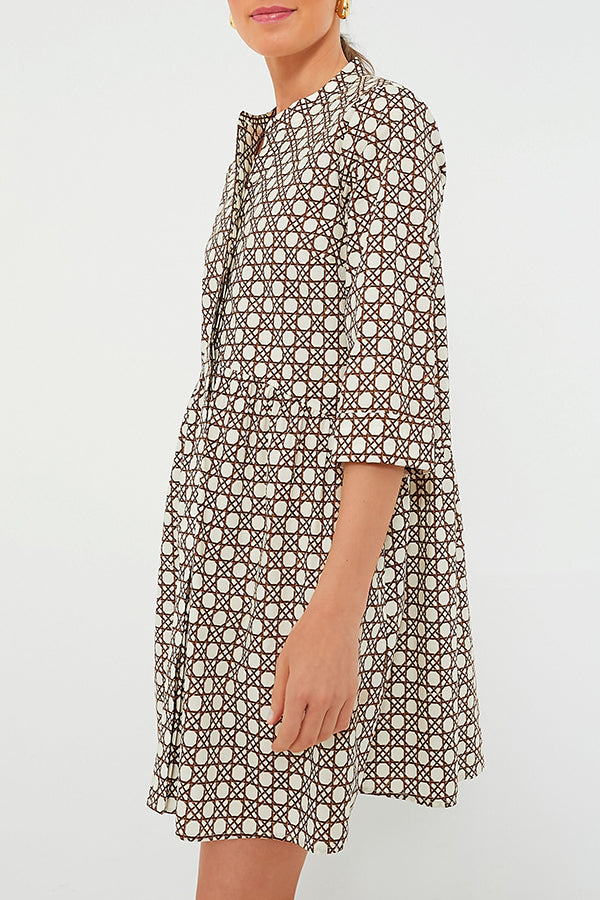 Casual Geometric Pattern Dress