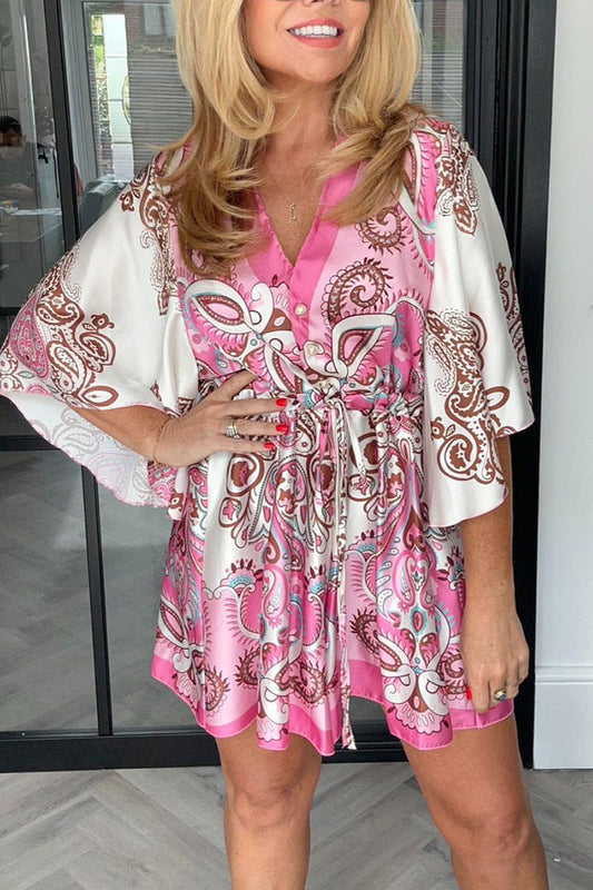 Casual Mixed Printed Playsuit