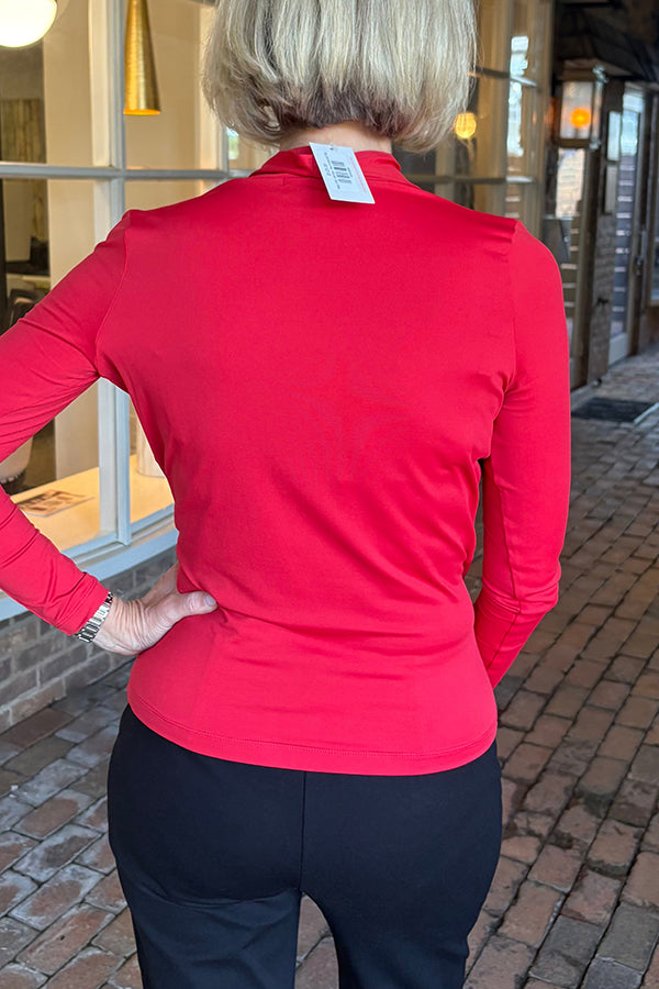 Casual Draped Folds Top