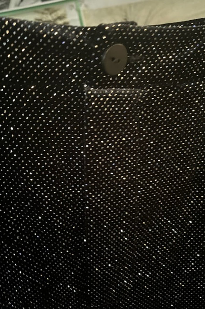 Sequin Casual Wide-Leg  Pants