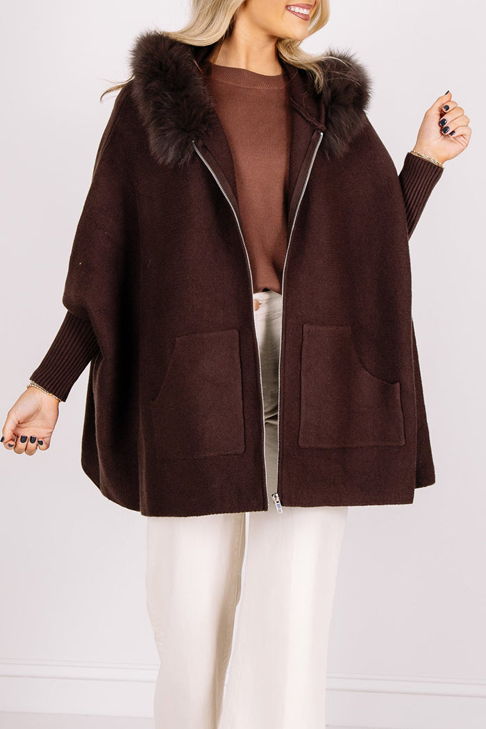 Cozy Pocketed Zip Up Hoodie