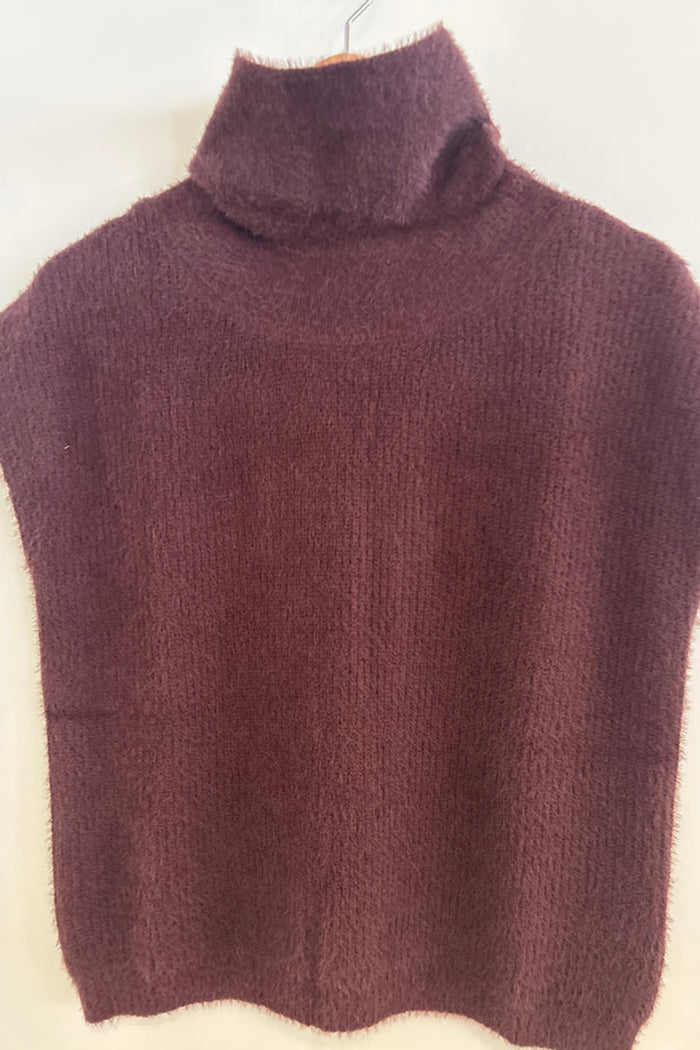 Casual Cap Sleeve Sweater