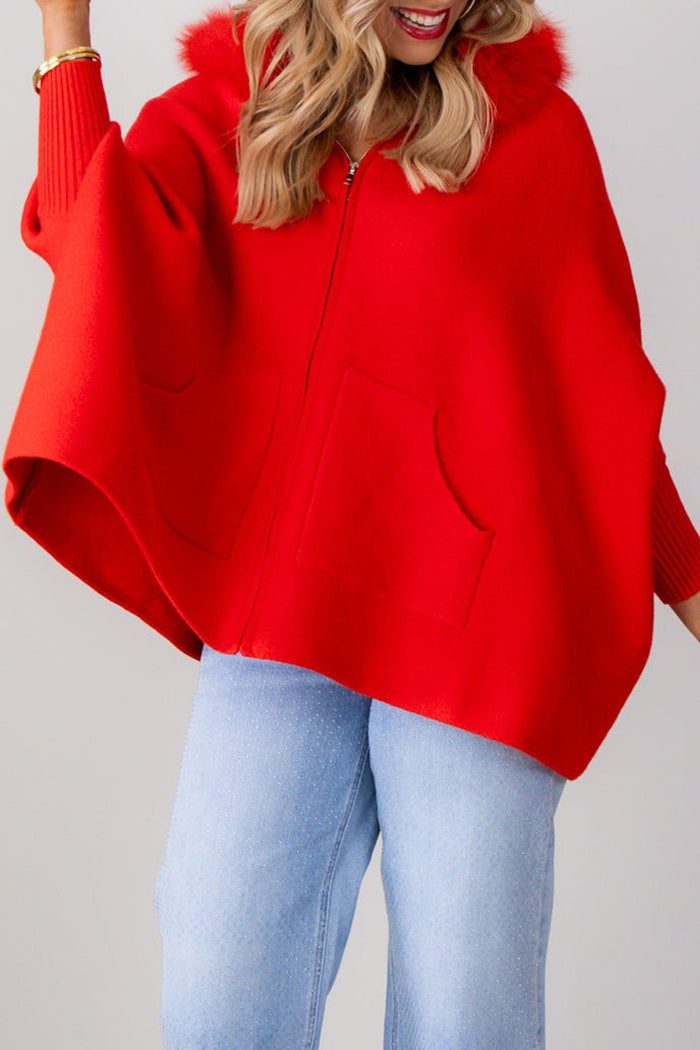 Cozy Pocketed Zip Up Hoodie