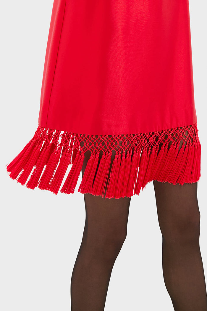 Casual Tassel Downing Dress