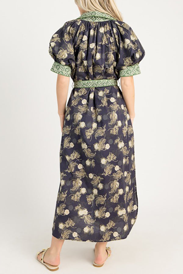 Bohemian Belt Pocket Dress