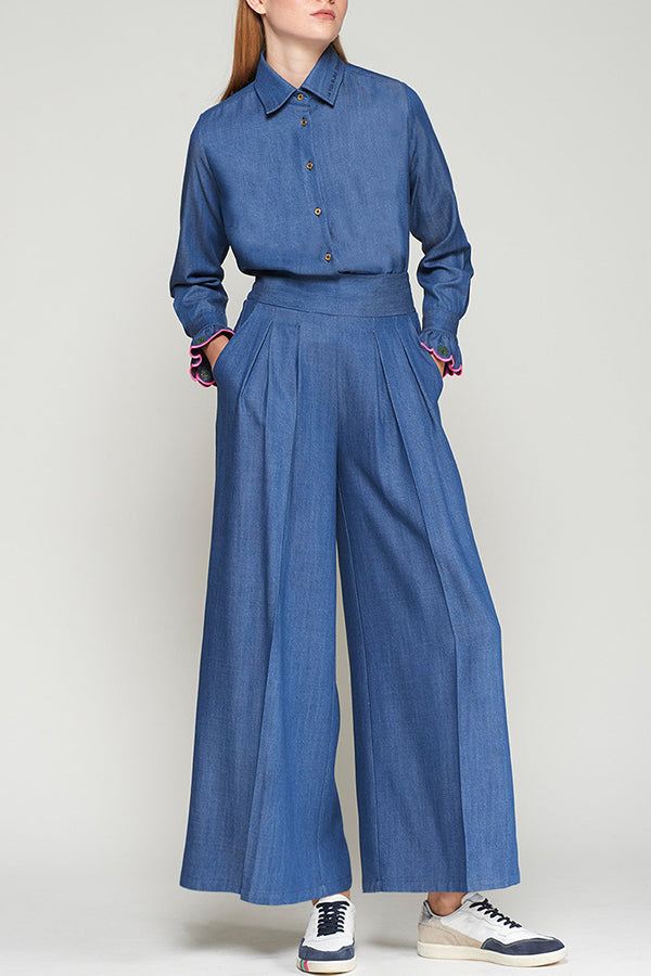 Casual High-Rise Waist Jeans