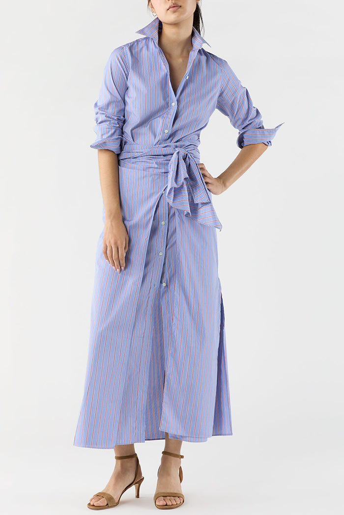 Tie Waist Shirt Dress