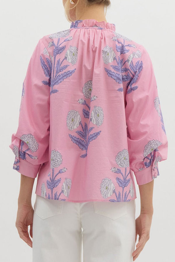 Botanical Brunch Floral Top