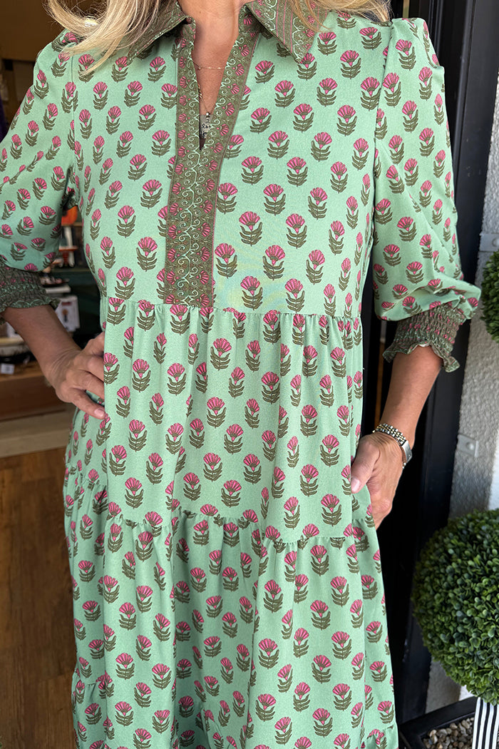 Casual Bold Printed Dress