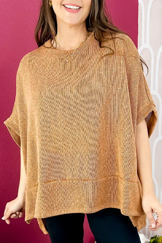 Casual Bat Sleeve Top