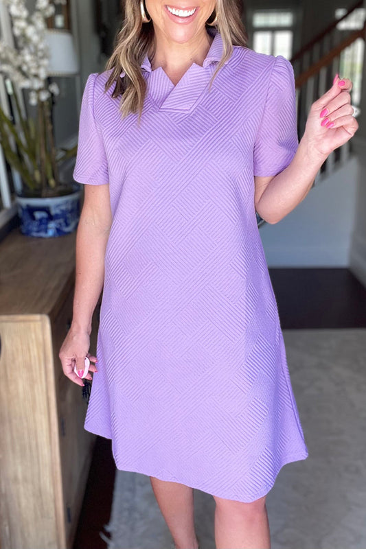 Double Take Short Sleeve Dress