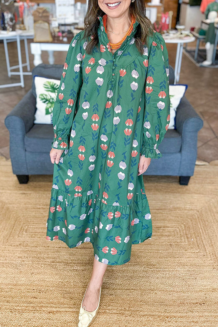 Garden In Fall Dress