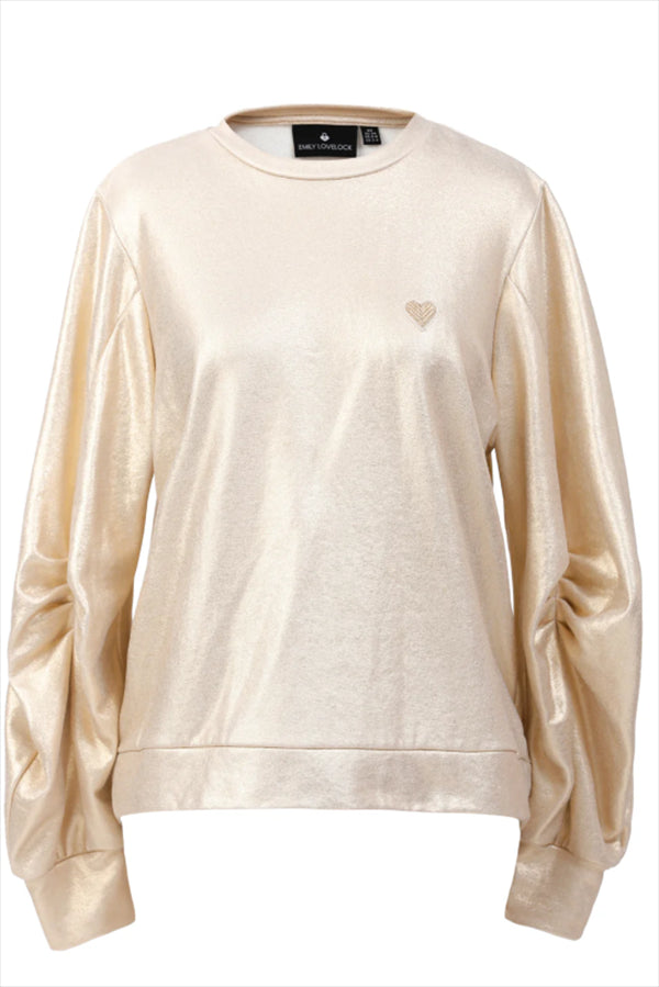 Heart Shaped Pattern Sweatshirt