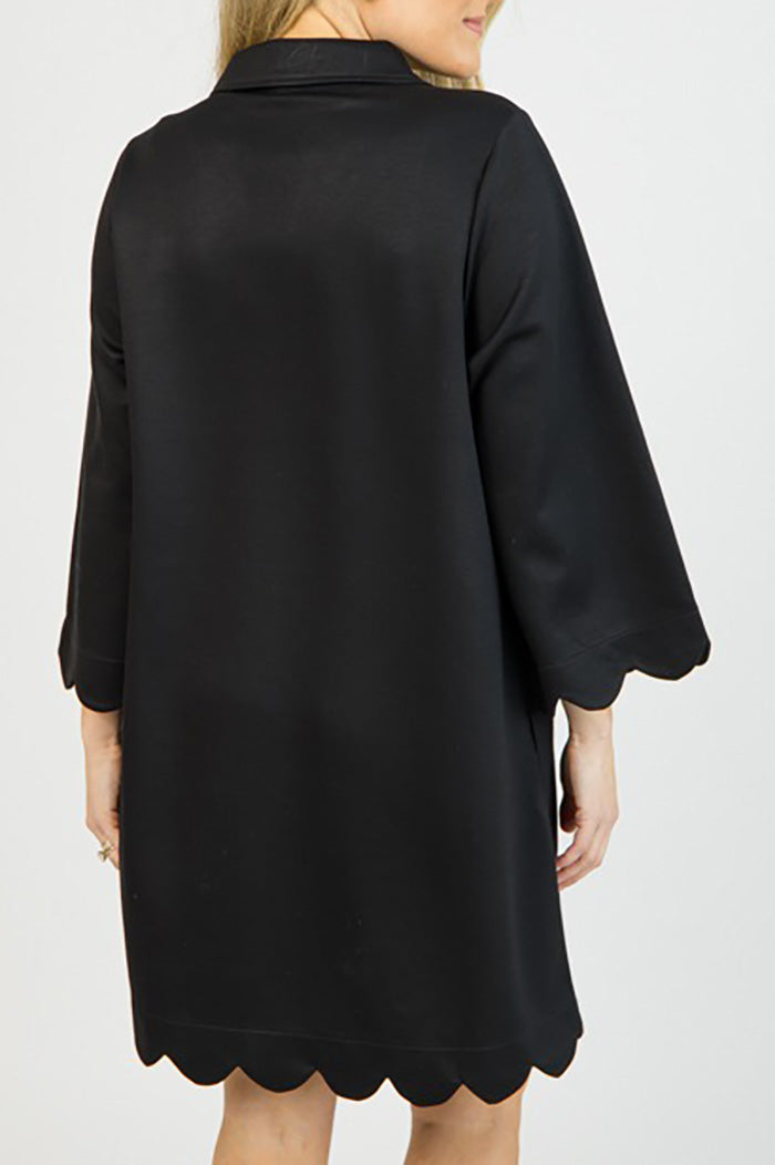 Soft Ruffle Hem Knit Dress