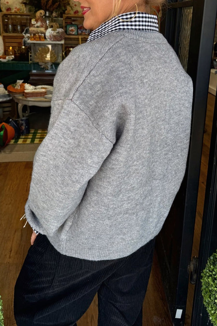 Casual Animal Pattern Cardigan