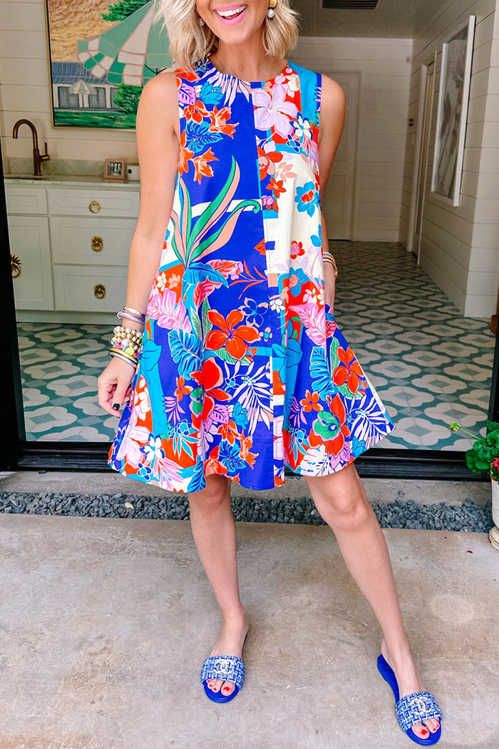Life Goes On Floral Dress