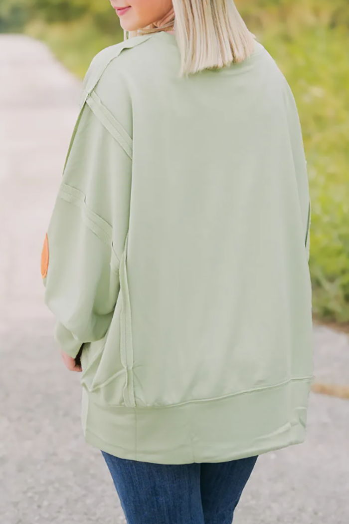 Casual Spooky Patch Top