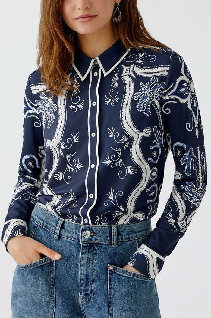 Casual Paisley Soft Shirt