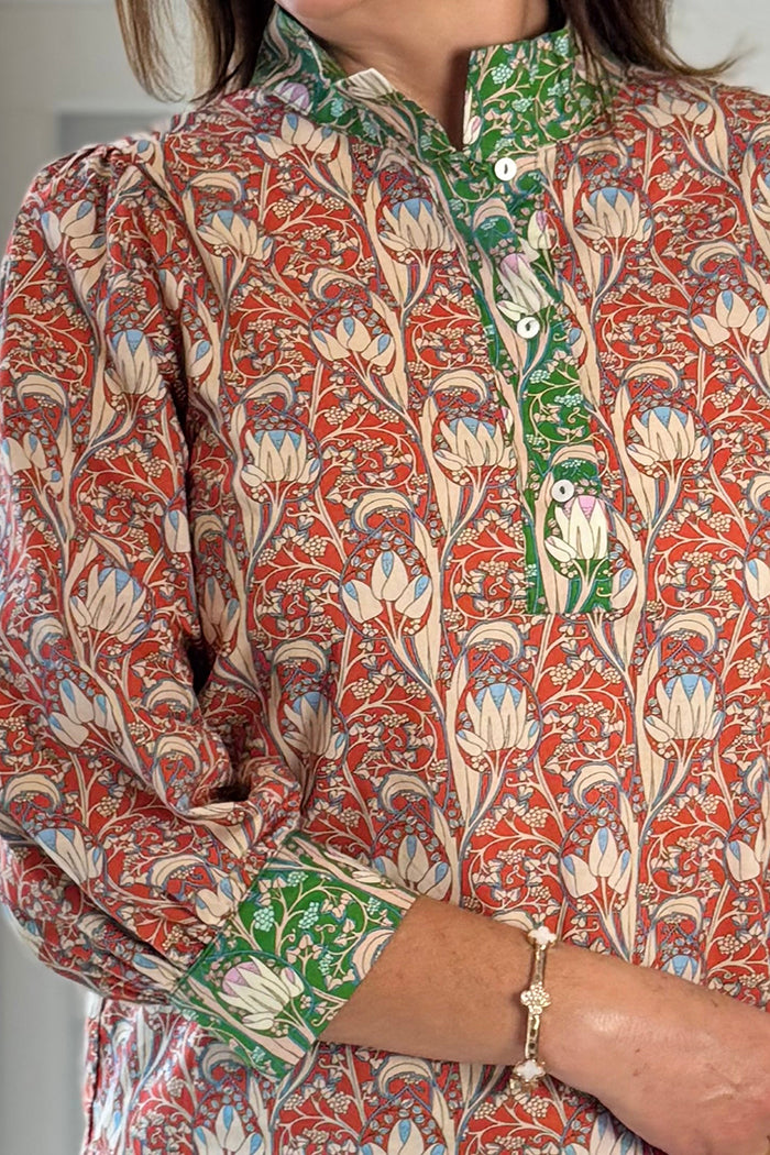 Timeless Floral Print Blouse