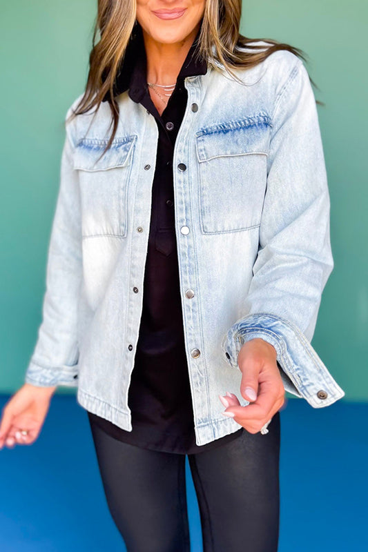 Pocket Signature Denim Jacket