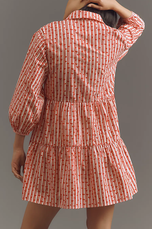 The Striped Shirt Dress