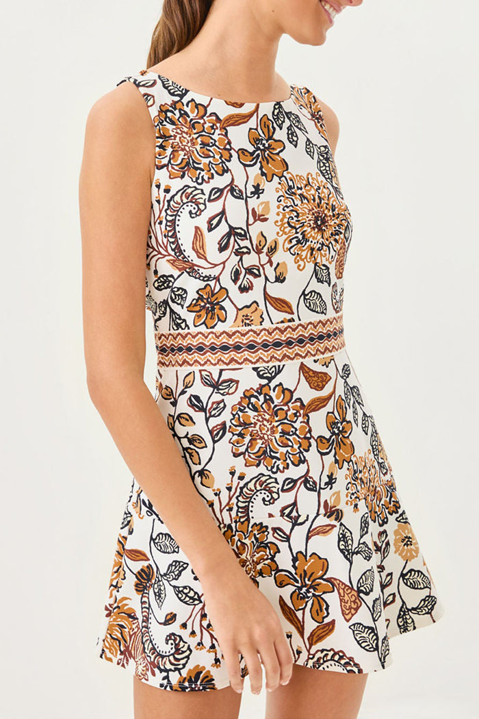 Casual Retro Printed Dress