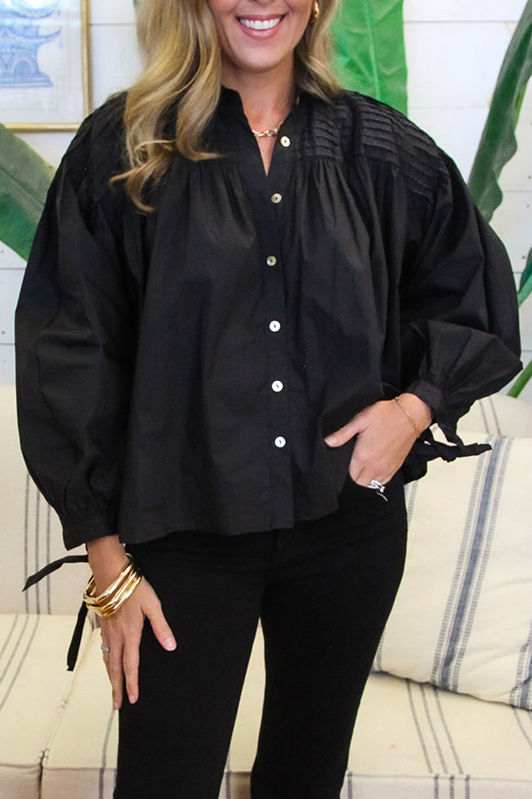 Casual Long Sleeve Blouse