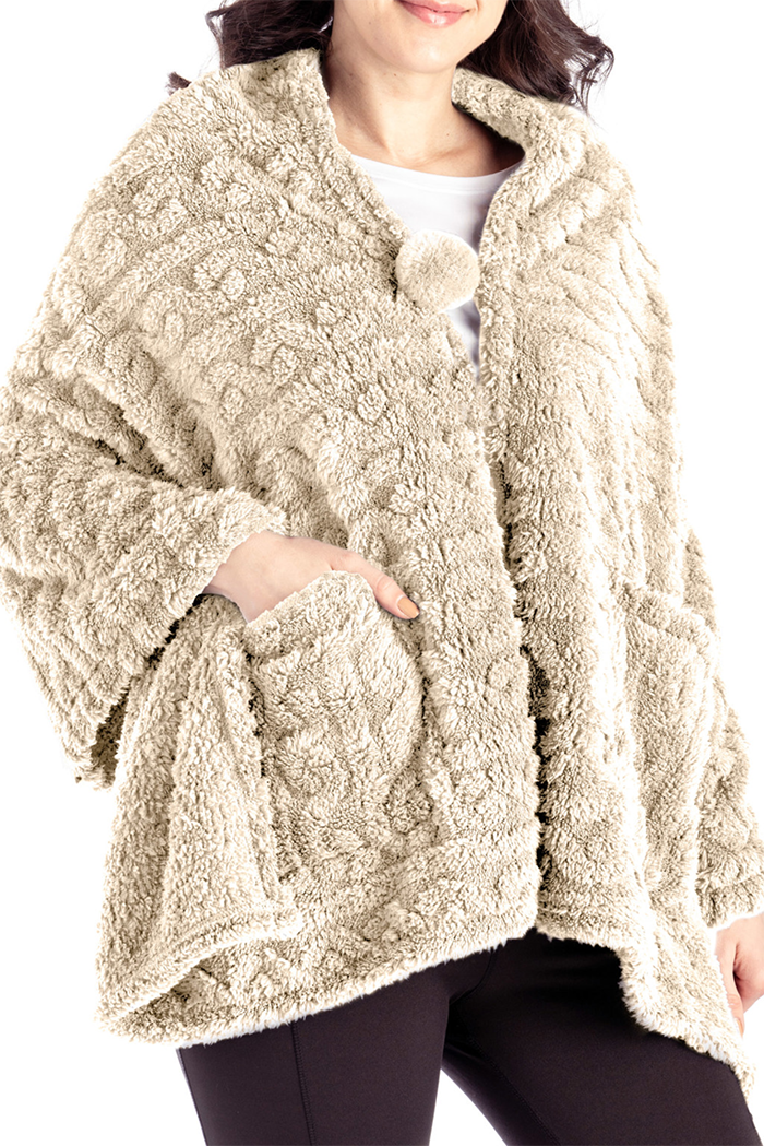 Coziest Blanket Pocket Wrap