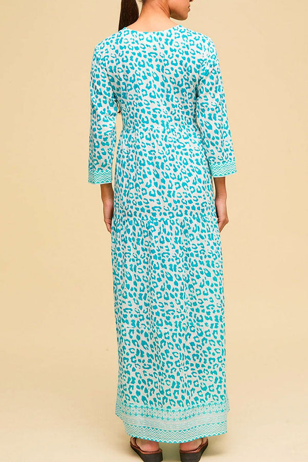 Casual Floral Maxi Dress