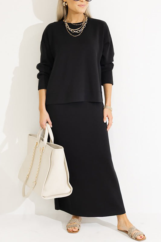 Casual Solid Color Set