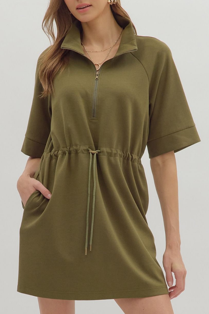 The Easy Does It Pocket Sporty Dress