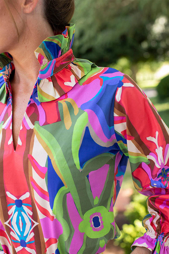 Casual Bold Printed Top